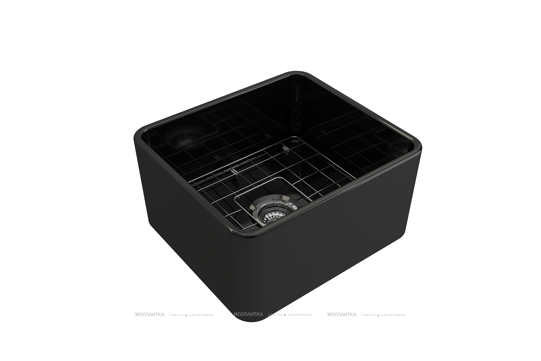 Кухонная мойка Bocchi Lavetto 1136-005-0120-03 черная - изображение 2