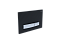 Панель смыва Aquatek Slim, KDI-0000031, черный матовый, хром - 2 изображение