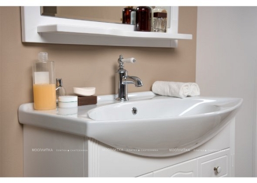Комплект мебели для ванной Aquanet Лагуна Классик 80 белый - 9 изображение