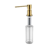 Дозатор Paulmark Kraft D003-G для жидкого мыла, золото