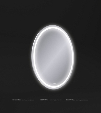 Зеркало Cersanit Led 040 Design 57 см LU-LED040*57-d-Os с подсветкой, белый - 2 изображение