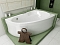 Акриловая ванна Relisan Zoya L 140x90 см - 4 изображение