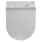 Унитаз подвесной безободковый Azario Fora AZ-0067 с крышкой-сиденьем микролифт, белый - 7 изображение