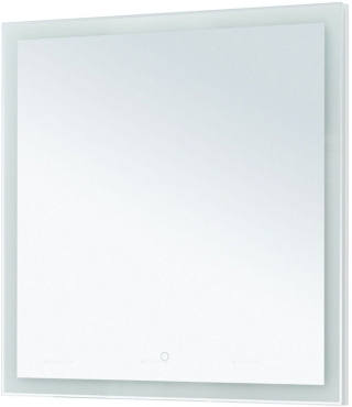 Зеркало Aquanet Гласс 80 LED 274016 белый - 3 изображение