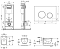 Комплект подвесной безободковый унитаз Lavinia Boho One Rimless, микролифт, 75110115 - изображение 7
