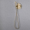 Гигиенический душ Abber Emotion AF8826G со смесителем, матовое золото - изображение 3