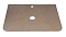 Столешница под тумбу Style Line Атлантика 60 MI01 СС-00002234 керамогранит бежевый светлый - 2 изображение