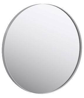 Зеркало Aqwella RM0208W 80 см круглое, белое