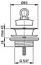Донный клапан для раковины Alcaplast A439 - изображение 2