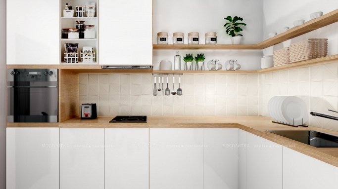 Дизайн Кухня в стиле Современный в сером цвете №12577 - 6 изображение