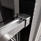 Душевая дверь Veconi Premium Trento PTD-40CH, 120х200, хром, стекло прозрачное - 4 изображение