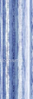Вставка Santorini голубой 25х75