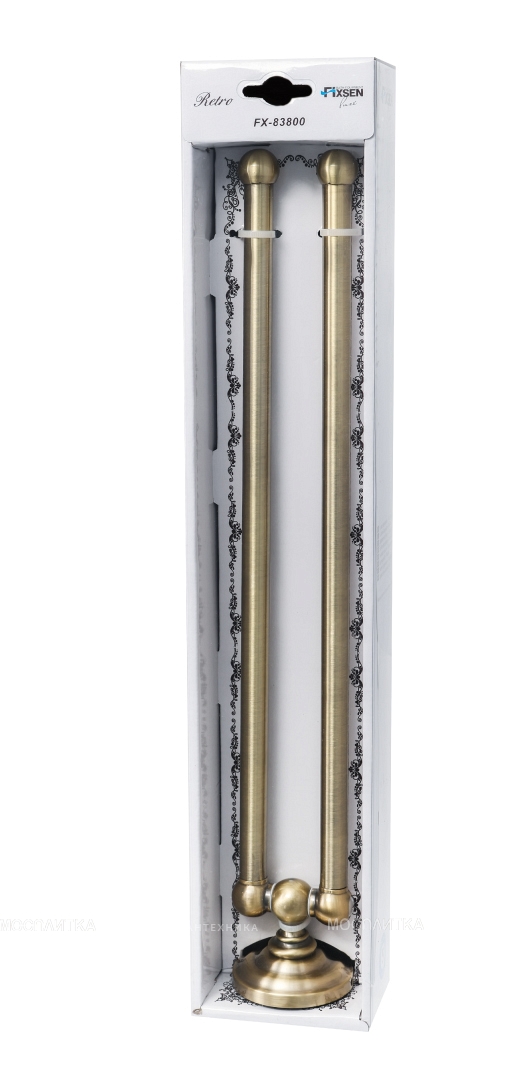 Полотенцедержатель Fixsen Retro рога 2-ой FX-83802A - изображение 2