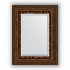Зеркало в багетной раме Evoform Exclusive BY 3403 62 x 82 см, состаренная бронза с орнаментом