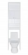 Подвесной шкаф Style Line 550 АА00-000059 над унитазом - 3 изображение