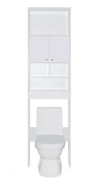Подвесной шкаф Style Line 550 АА00-000059 над унитазом - 3 изображение