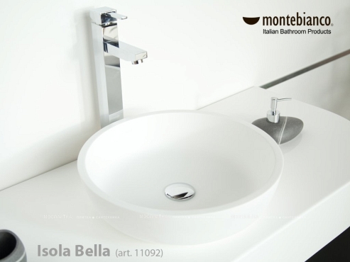 Раковина Montebianco Isola Bella 42x42x11 см - 3 изображение