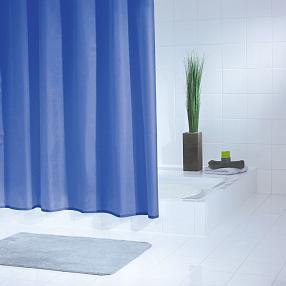 Штора для ванных комнат Ridder Standard 31433 синяя/голубая