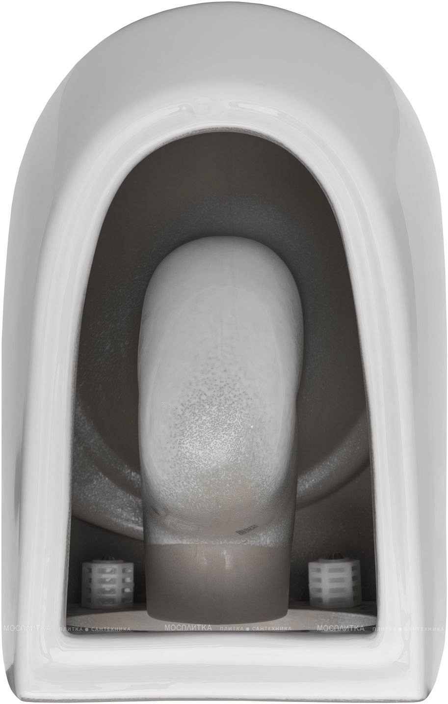 Унитаз подвесной безободковый Creto Logan L5 1005-001-L1W с крышкой-сиденьем микролифт, белый - изображение 11