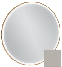 Зеркало Jacob Delafon Odeon Rive Gauche 90 см EB1290-S21 серый титан сатин, с подсветкой