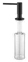 Дозатор для жидкого мыла Paulmark Decus D004-GB глянцевый черный