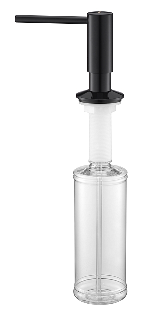 Дозатор для жидкого мыла Paulmark Decus D004-GB глянцевый черный