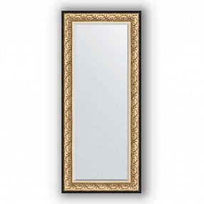 Зеркало в багетной раме Evoform Exclusive BY 1291 70 x 160 см, баРокко золото