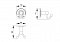 Крючок двойной Timo Nelson 150012/00, хром - 2 изображение