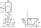 Комплект подвесной безободковый унитаз Jacob Delafon Struktura EDE102-00 с сиденьем микролифт E70024-WTE + Geberit Duofix Delta 458.124.21.1 - изображение 4