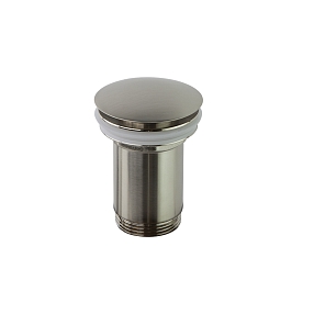 Донный клапан для раковины Ramon Soler Accesorios 1219LNC Click Clack, матовый никель