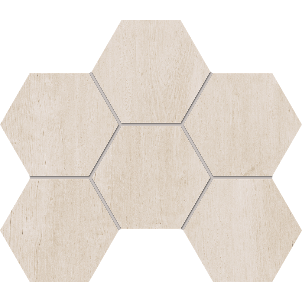 Керамогранит Estima Мозаика SF01 Hexagon 25x28,5 непол. 