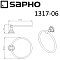 Полотенцедержатель Sapho Diamond 1317-06 хром - 2 изображение