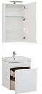 Комплект мебели для ванной Aquanet София 50 белый - изображение 3
