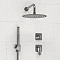 Смеситель для ванны с душем Wasserkraft Spree 1400 A1451.272.274.275.100.276 никель, на 2 потребителя - 6 изображение