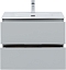Тумба с раковиной Aquanet Алвита New 70 2 ящика, серый - изображение 9
