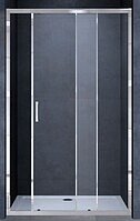 Душевая дверь Vincea Alpha 110x190 см, VDS-3AL110CL, профиль хром, стекло прозрачное