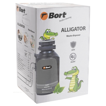 Измельчитель пищевых отходов Bort Alligator 93410754 - 7 изображение