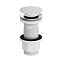 Донный клапан для раковины Damixa Option 210600200 глянцевый белый - 2 изображение