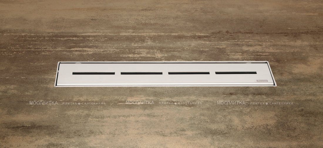 Душевой лоток OZ Ravak Runway 950 - нержавеющая сталь X01390, хром - изображение 5