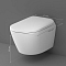 Унитаз подвесной безободковый Am.pm Sensation CCC301700SC с крышкой-сиденьем микролифт, белый - 10 изображение
