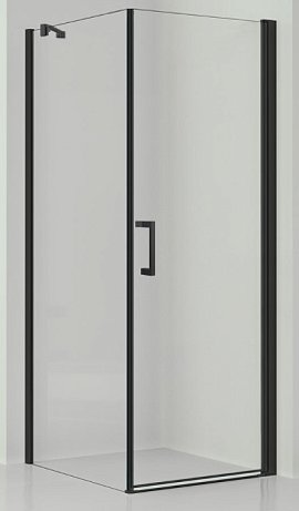 Боковая панель Vincea Orta 90 см черный, стекло прозрачное, VSG-1O900CLB