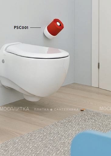 Держатель туалетной бумаги ArtCeram Postit PSC001 01; 75, с метками на итальянском языке - изображение 5