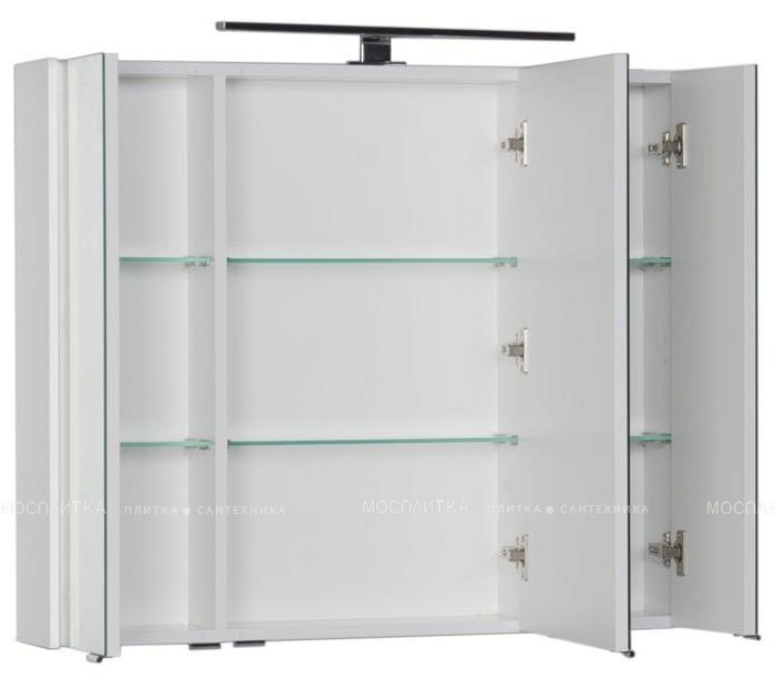 Зеркальный шкаф Aquanet Латина 90 белый - изображение 3