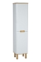 Шкаф-пенал VitrA Sentо 40 R с бельевой корзиной белый матовый - изображение 2