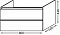 Тумба с раковиной Jacob Delafon Parallel 80 см EB1703-NR4 белый мрамор - изображение 2