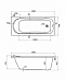 Акриловая ванна Santek Тенерифе 150х70 см - 2 изображение