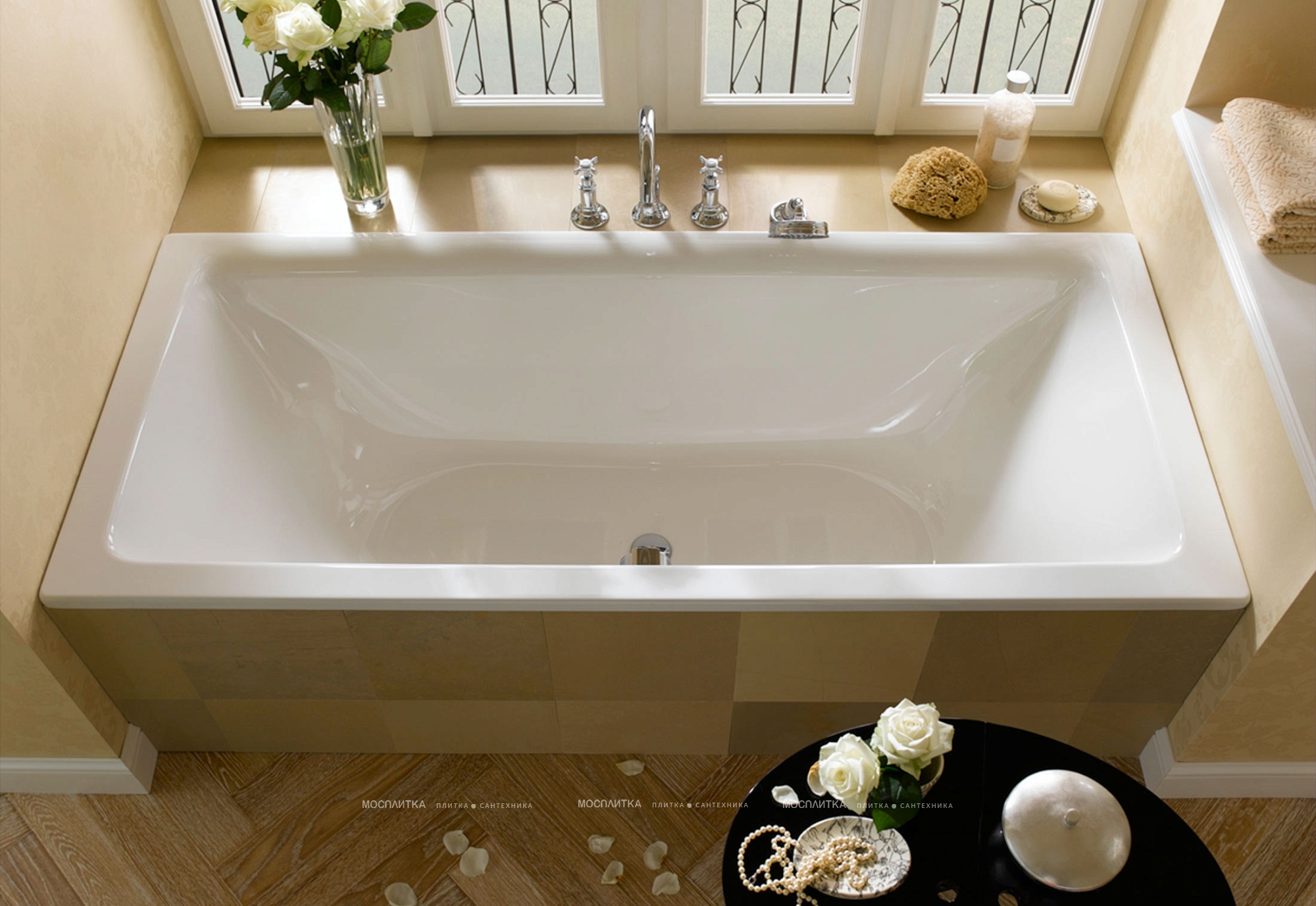 Стальная ванна Bette Free 200x100 см, 6832 PLUS с покрытием Glasur® Plus - изображение 8