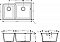Кухонная мойка Hansgrohe S510-U760 43436380, cерый бетон - изображение 2