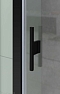 Душевая дверь Allen Brau Priority 100 черный браш 3.31006.BBA - 5 изображение