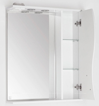Зеркальный шкаф Style Line Амелия 65/С белый - 2 изображение
